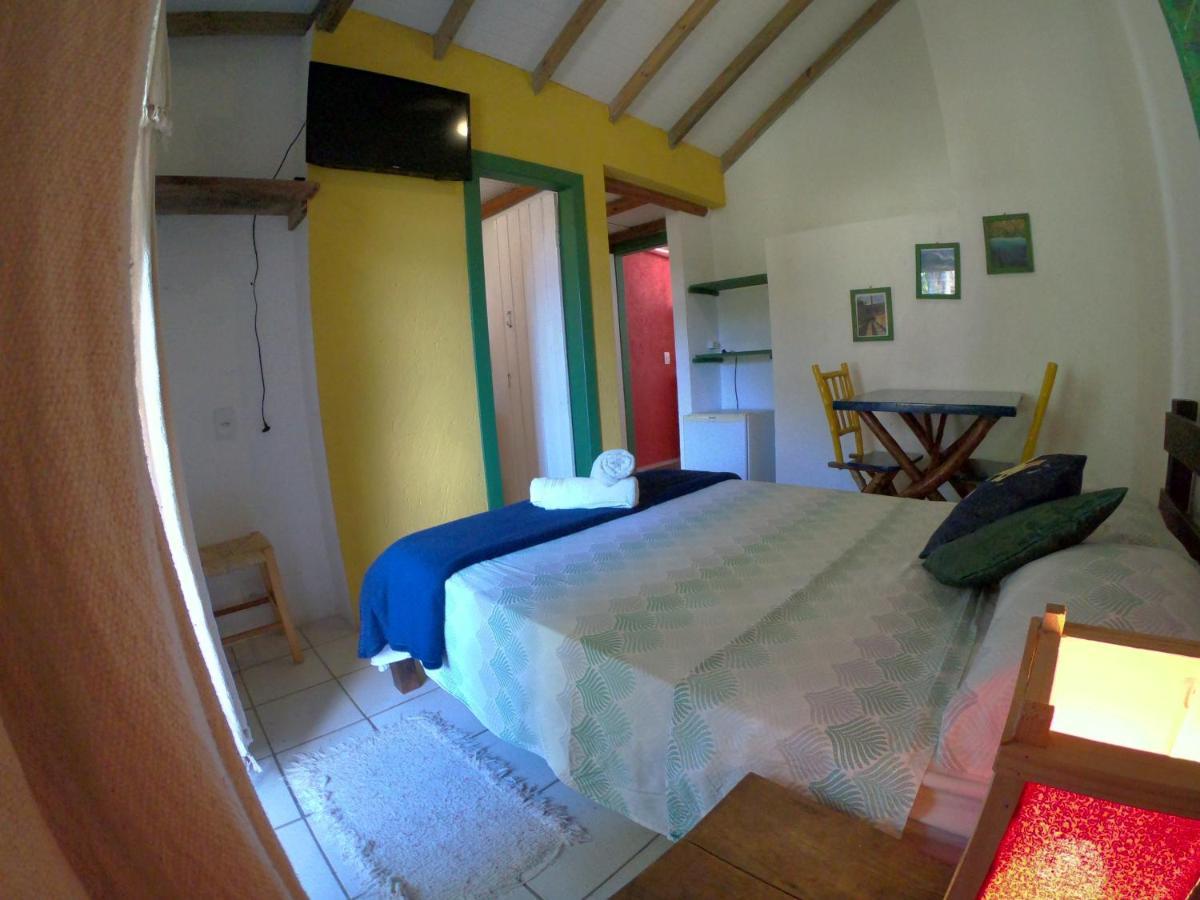 Pousada Canoa Azul Na Praia Da Ferrugem Garopaba Room photo
