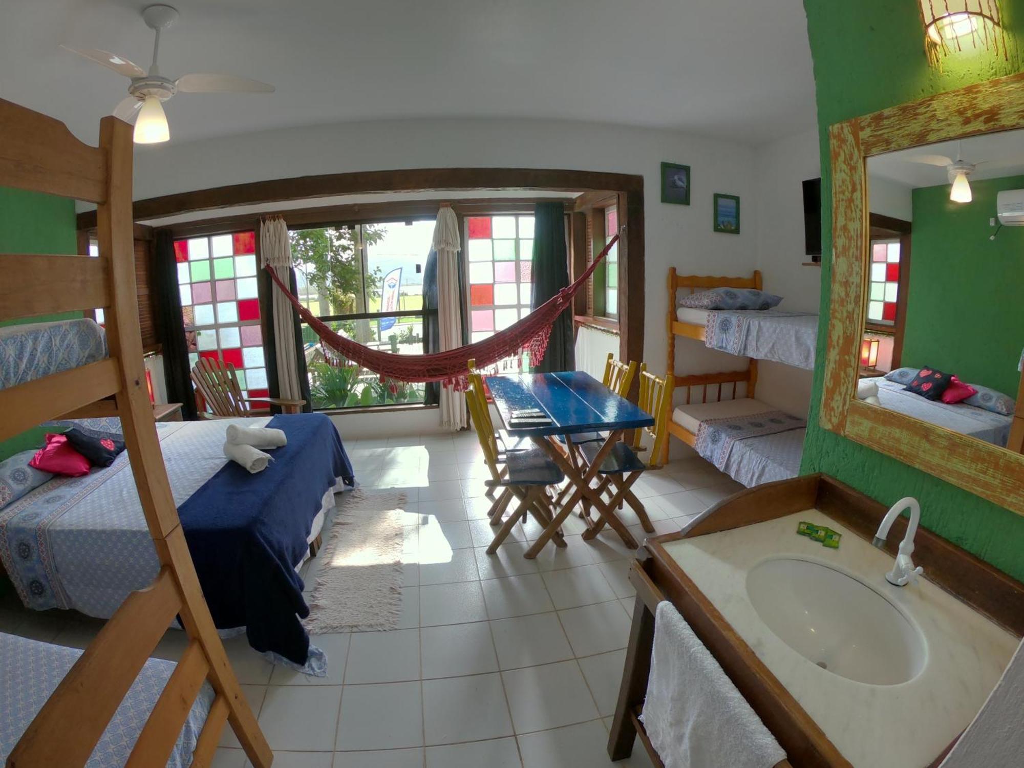 Pousada Canoa Azul Na Praia Da Ferrugem Garopaba Room photo